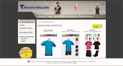 Desktop Screenshot of equipaciones.telecamiseta.com